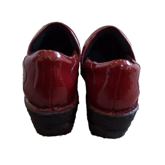 BOC Clogs Born Concept Margaret Red Clogs Patent Shoes Size 8 / 39 Professional - Picture 4 of 4